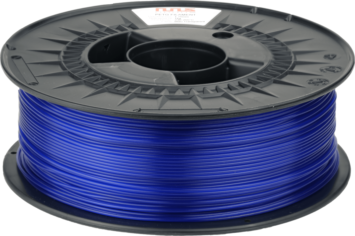 PETG BLAU Transparent 1.75mm