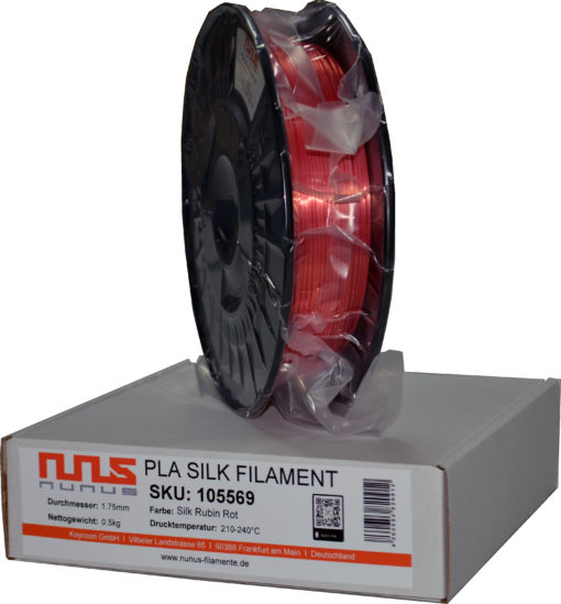 PLA SILK Rubin Rot