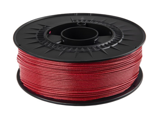 glitzer rotes Filament