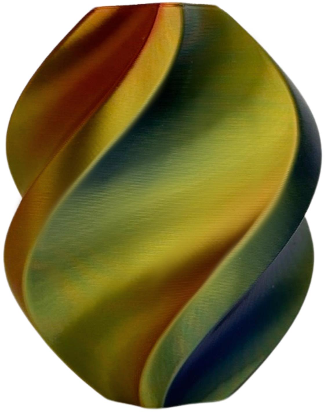 Silk PLA Filament Mehrfarbig 1.75mm – 1KG Spule für 3D-Drucker – Bild 3