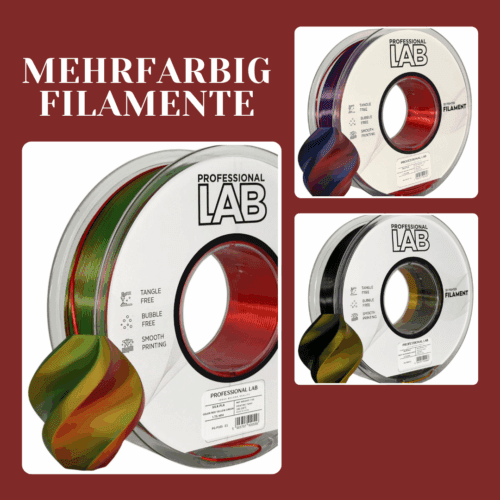 Mehrfarbig Filament