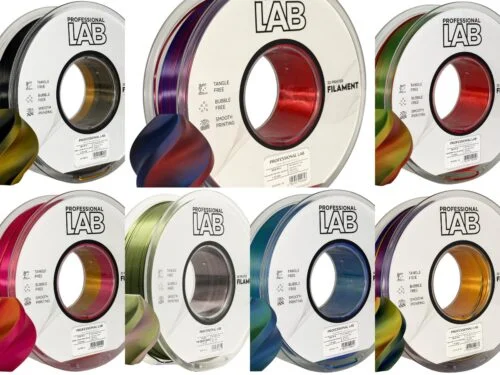 PLA Silk Collage Mehrfarbig Multicolor Filament